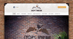 Desktop Screenshot of chopswine.com